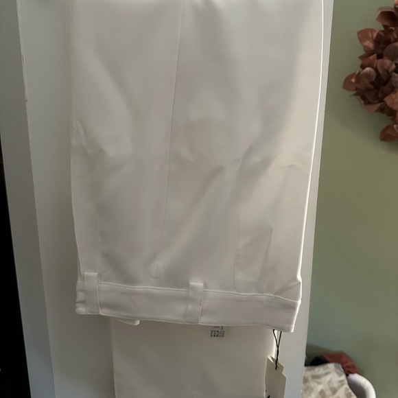 Zara NWT white front seam pants, size XL - Picture 2 of 7